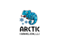 design modern arctic chameleon logo