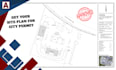create a professional plot plan or site plan for city permit approval