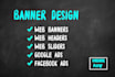 design web banners and headers