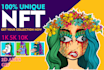 create unique collectible nft characters and nft art