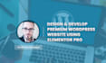 design and develop premium wordpress website elementor pro