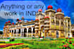 help in anything or work related to india