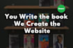 build ebook website, ebook landing page, author website, book sales, wordpress