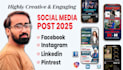 design professional facebook, instagram ads, social media post