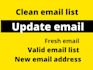 scrape targeted email list databases for marketing