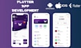 develop android and ios app using flutter