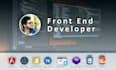 do responsive front end web development in angular, html, css, bootstrap