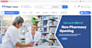 create a stunning pharmacy website, medical store, dental website