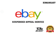 help you to reinstate your suspended ebay account
