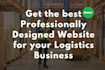 design an eye catching and converting logistics, cargo website with booking