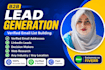 do b2b lead generation, linkedin research and verified email list building