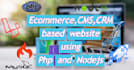 create cms website,using laravel,codeigniter,wordpress