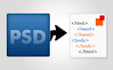 convert psd to html xhtml