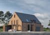 design house exterior and interior in 3d