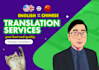 do professional chinese translation for you
