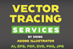 convert existing logo, image or jpg to vector