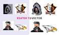 do convert vector tracing, vectorize image, logo to vector