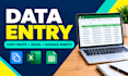 do accurate data entry and copy paste tasks