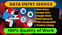 provide accurate data entry and web research, google maps and website scraping