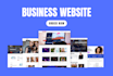 design a business, blog, or shopping website