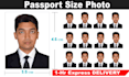 do passport size photo from any photo in 1hr fast delivery