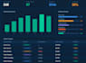 excel CRM with sales and client tracking dashboard