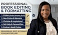 be your fiction book editor and do formatting