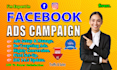 be your facebook ads campaign manager and run a fb ads campaign