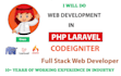develop laravel codeigniter PHP web application