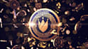 design 3d realistic gold coin logo 4k animation,crypto,bitcoin,token,nft art