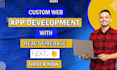 do web app development with next js and firebase supabase stripe