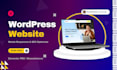 design a modern, responsive wordpress business website with elementor