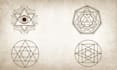 design unique sacred geometry, spiritual logo