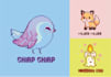 design cute mascot pixel cartoon logo and pixel characters