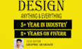 do graphic design work of any complexity