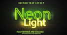 make your logo design in an awesome neon style