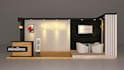 design a stunning 3d exhibition stand, trade booth and kiosk