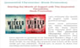 promote your book on my social media platforms and blog site