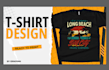 do a cool text and graphic based attractive t shirt design