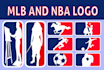 create silhouette nba and mlb logo with your favourites things