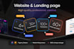 create high quality, professional and creative website and landing page