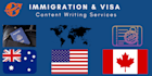 write immigration content, articles and blog posts