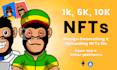 generate nft collection and bulk upload nft