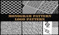 design a monogram pattern design using your logo or initials