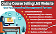develop wordpress elearning website, lms website, learndash lms