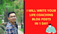 write your life coaching articles