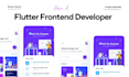 do flutter front end development