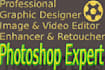 professional image editing, logo, brand identity on ps