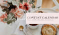 create a content calendar for your church or ministry