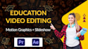 edit all types of educational video